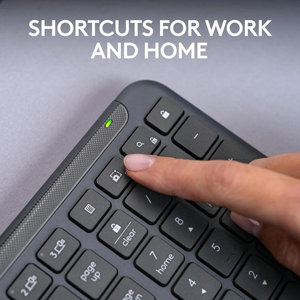 Logitech K950 Wireless Signature Slim Keyboard in Graphite