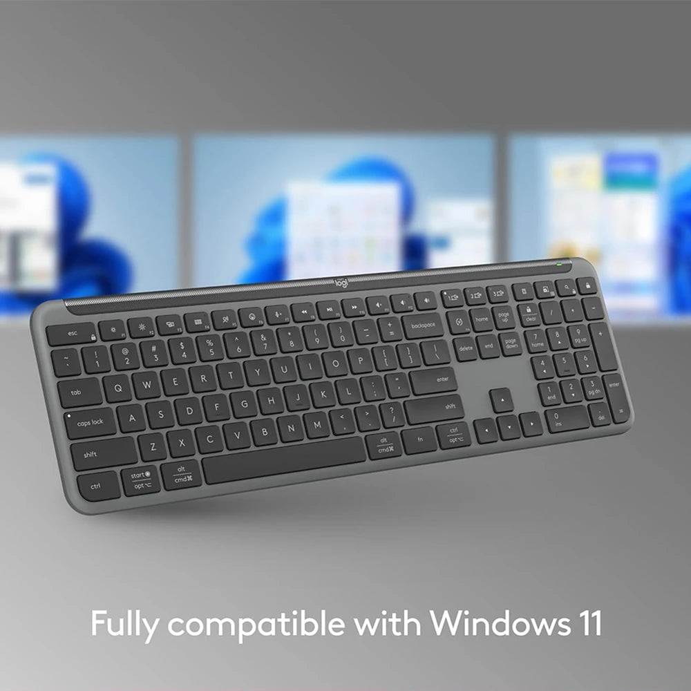 Logitech K950 Wireless Signature Slim Keyboard in Graphite