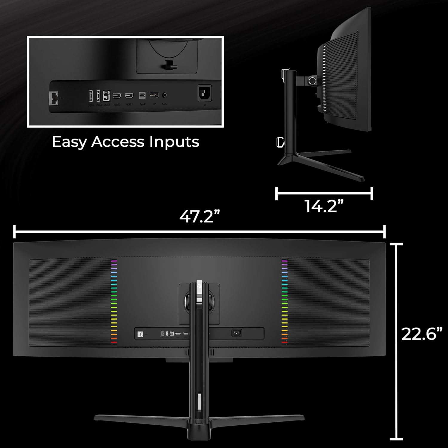 Deco Gear 49” OLED Monitor