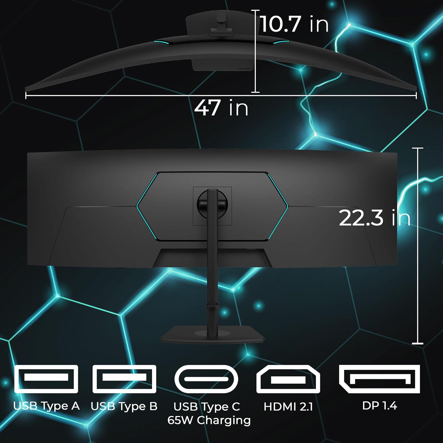 Deco Gear 49” 165 Hz Monitor