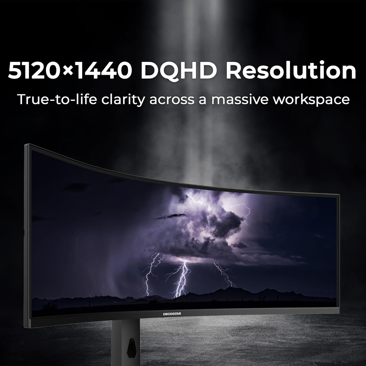 Deco Gear 49” Curved 240Hz R1000 Monitor