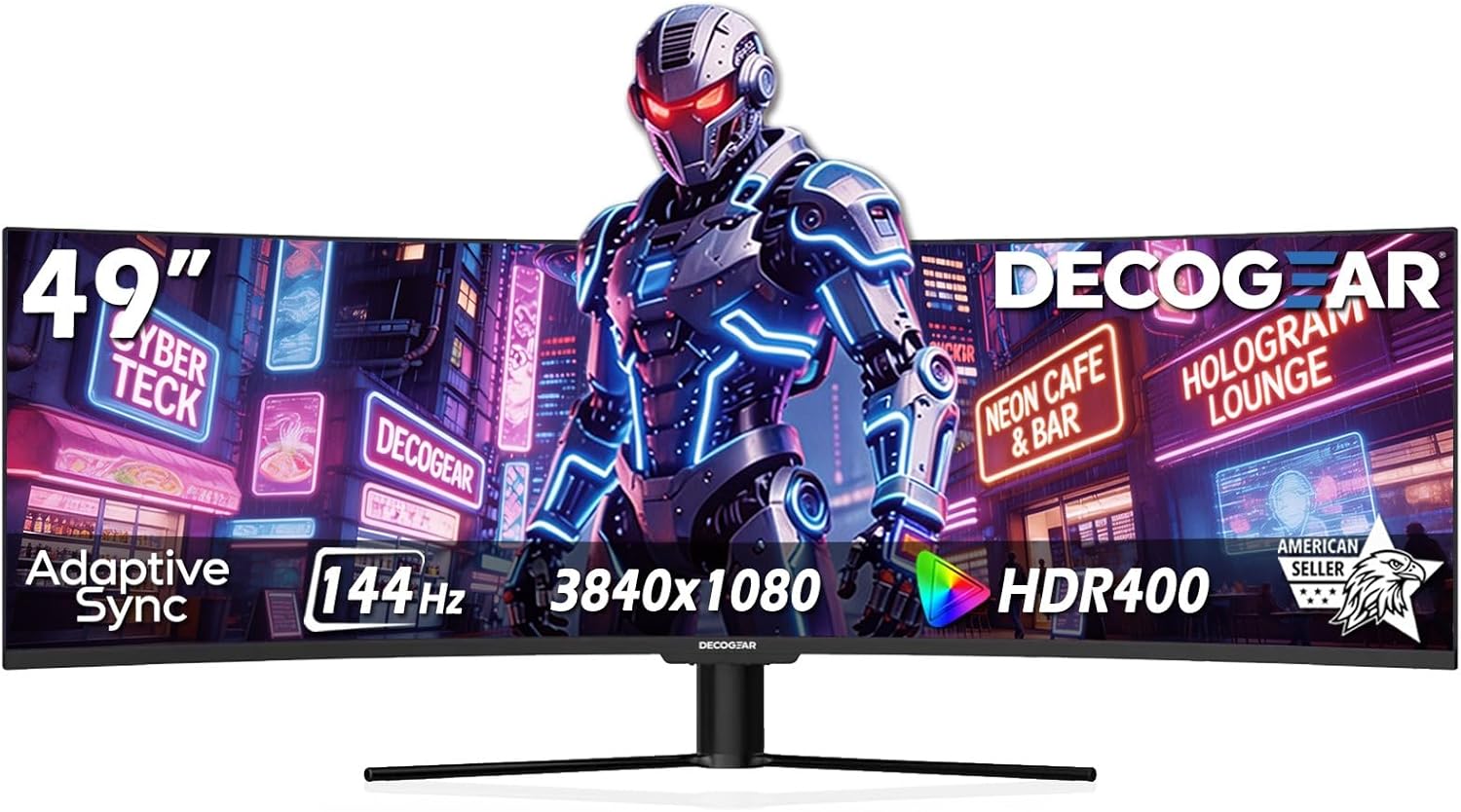 Deco Gear 49” Ultrawide Monitor