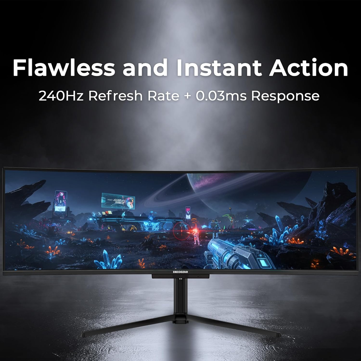 Deco Gear 49” 240 Hz OLED Monitor