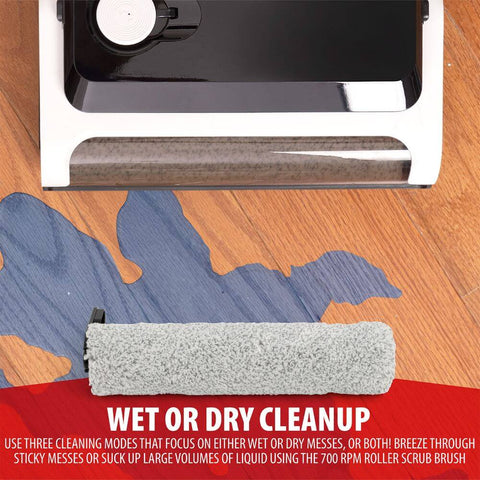 Wet or dry cleanup
