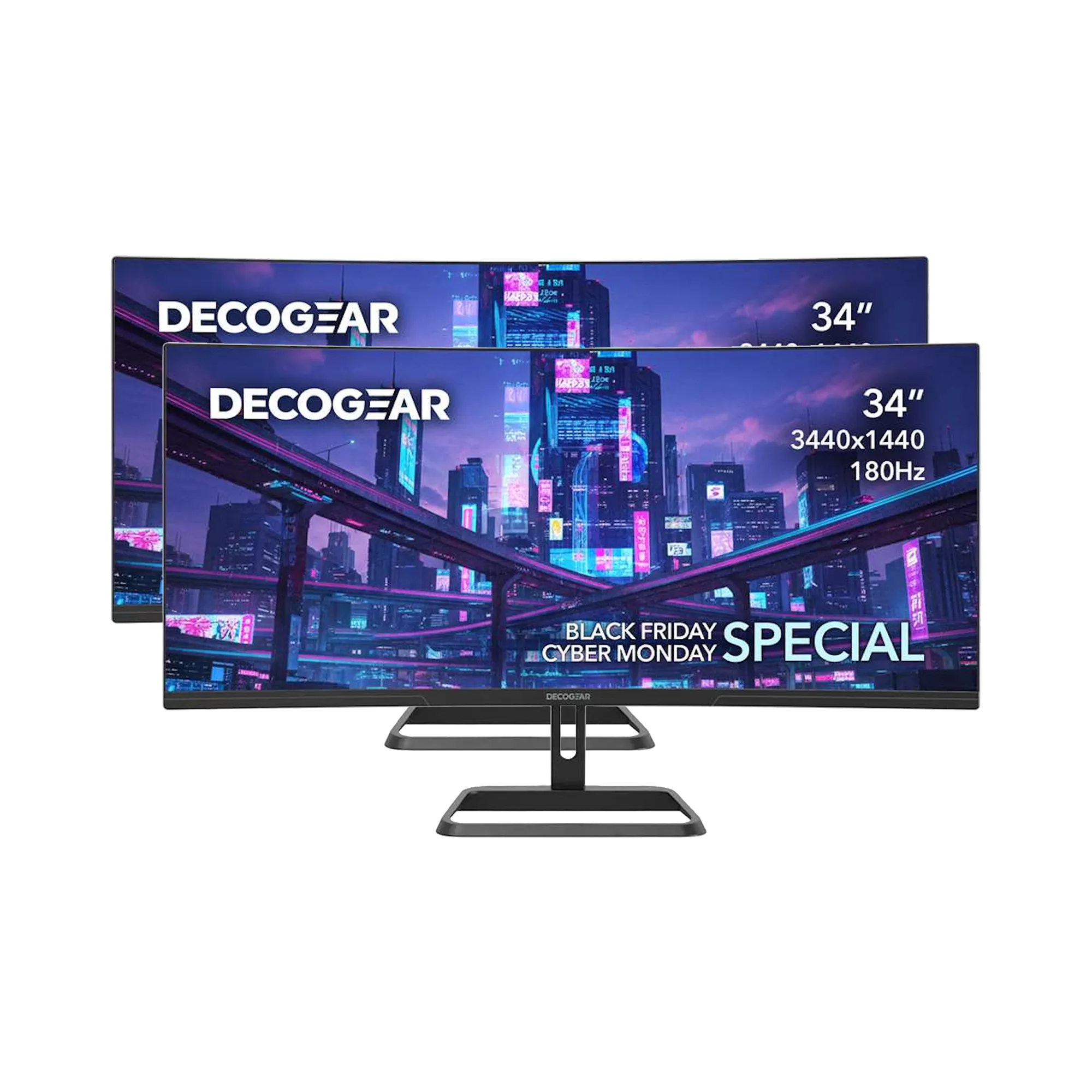 Deco Gear 34” 180Hz Monitor