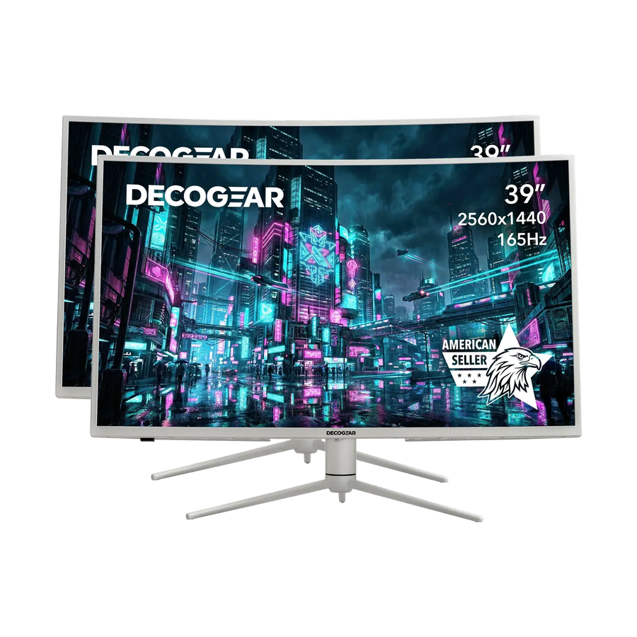 Deco Gear 39” White Monitor