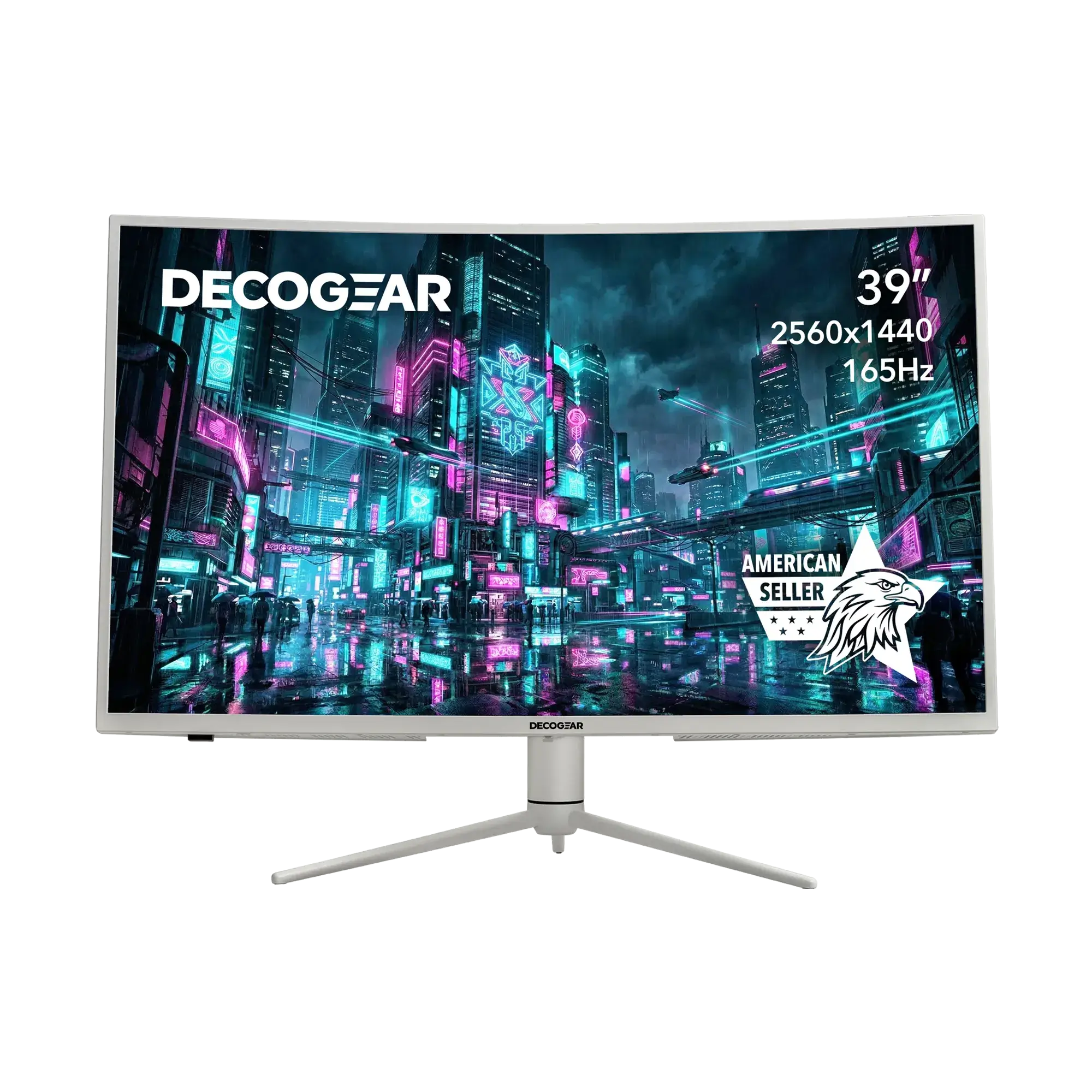 Deco Gear 39” White Monitor
