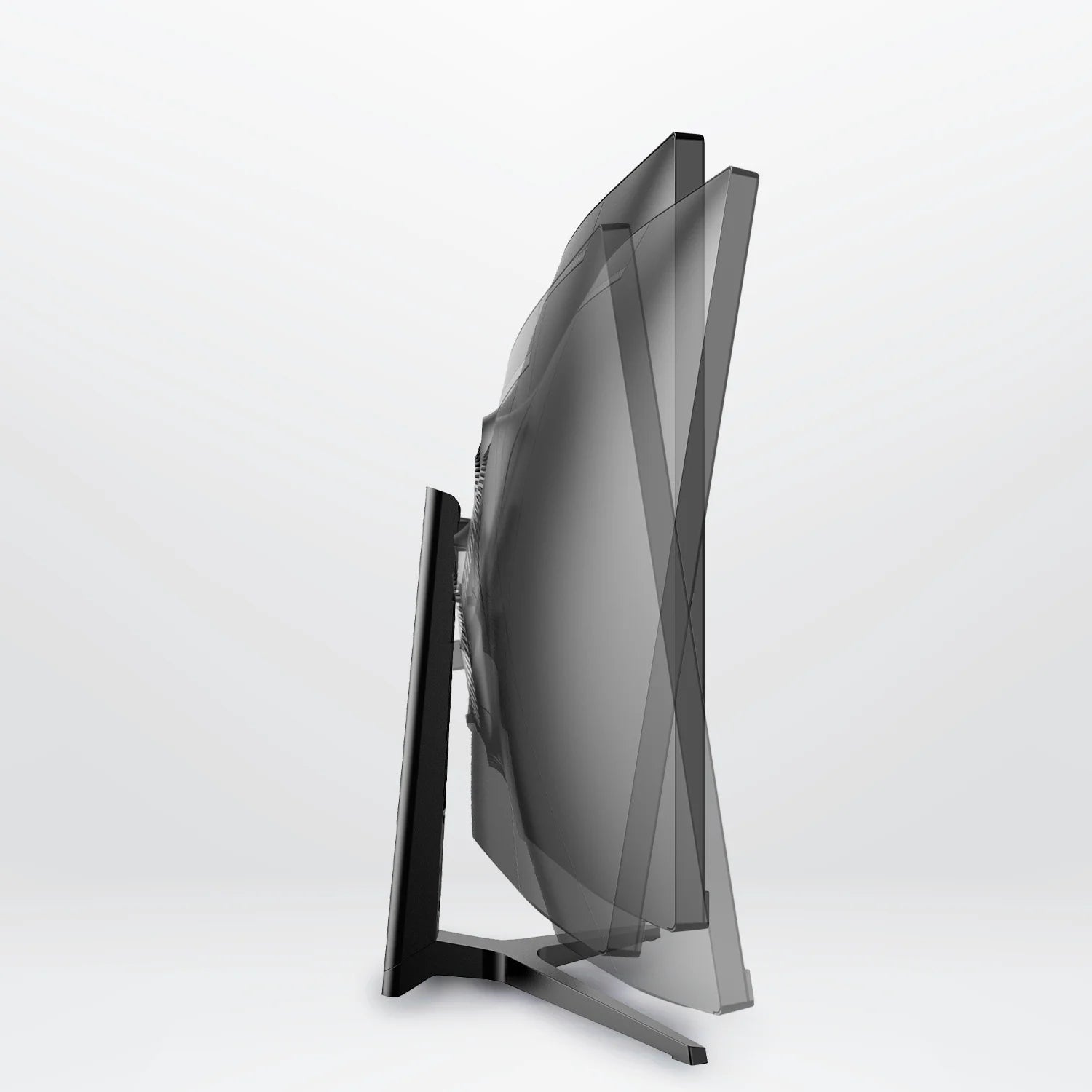 Tilting Curved Monitor