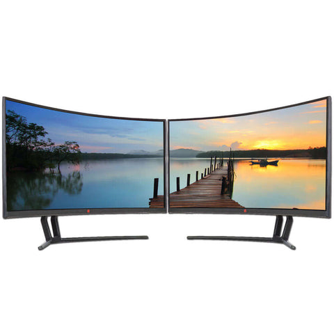 Dual 35" Curved Ultrawide LED Gaming Monitor