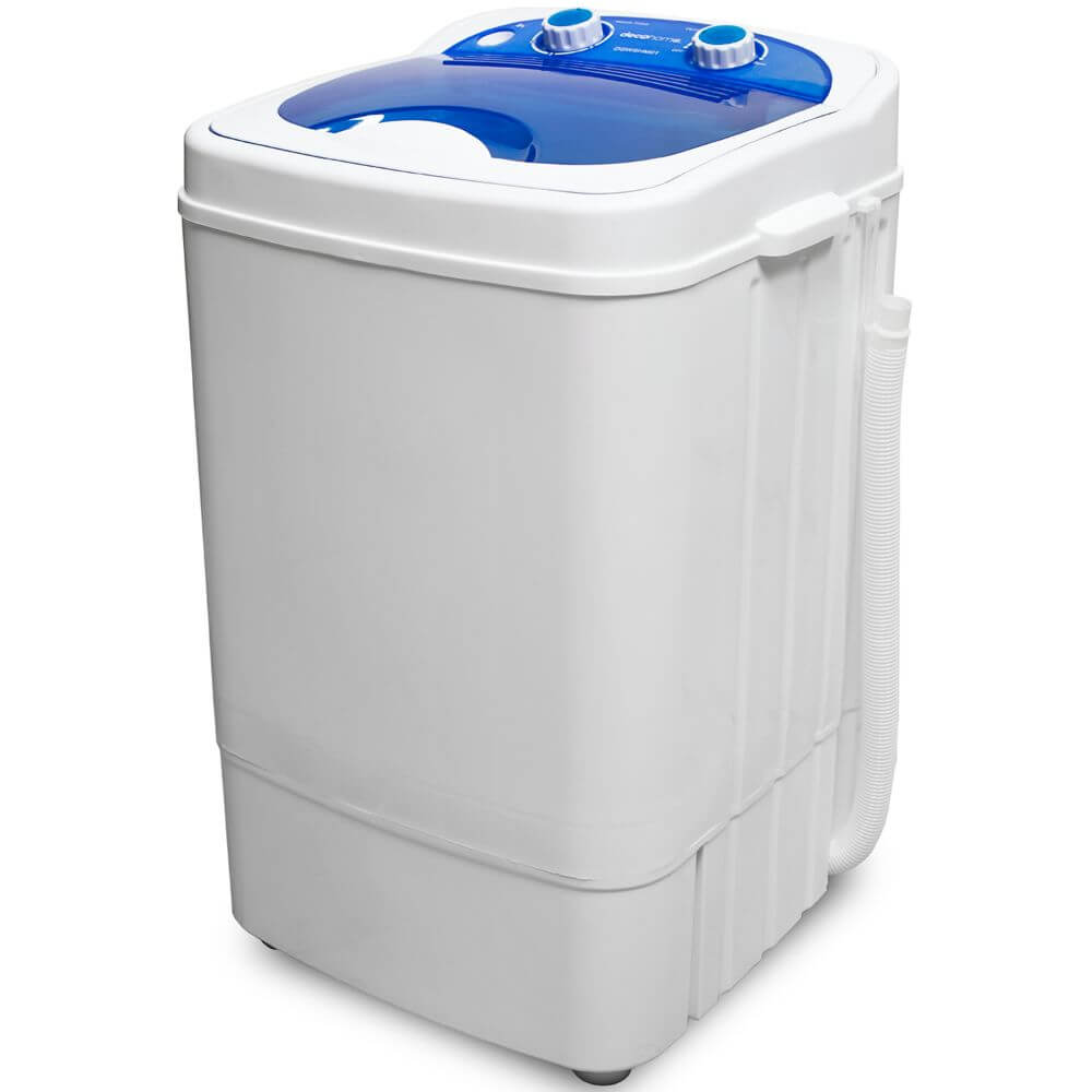 Deco Home Portable Clothes Washing Machine for Apartments, Dorms, 8.8 lb Capacity, 250W Power - DecoGear