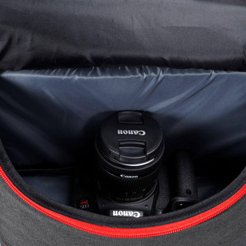 Deco Gear DSLR Photography Camera Backpack - Inside
