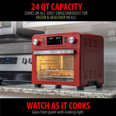 24qt Capacity - Watch as it Cooks
