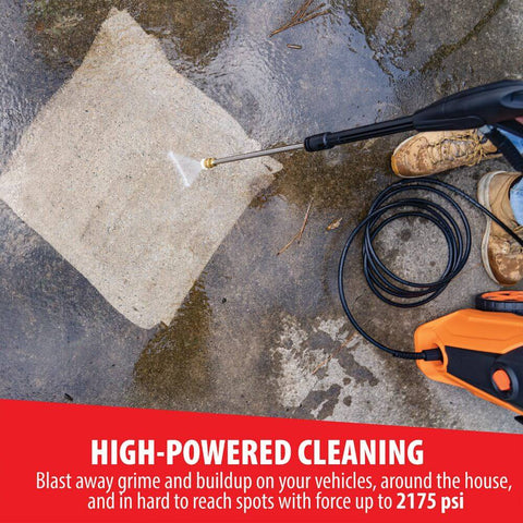 High-powered cleaning