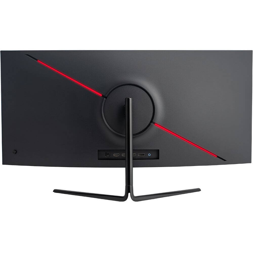 Deco Gear 30" Curved Professional Monitor - Rear View