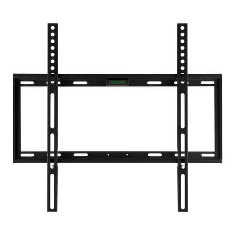 Deco Mount Slim FLAT Wall Mount Bundle for 19 to 45 inch TV's with Built-in Bubble Leveler, 2 HDMI Cables, Screen Cleaning Kit, and More - Deco Gear