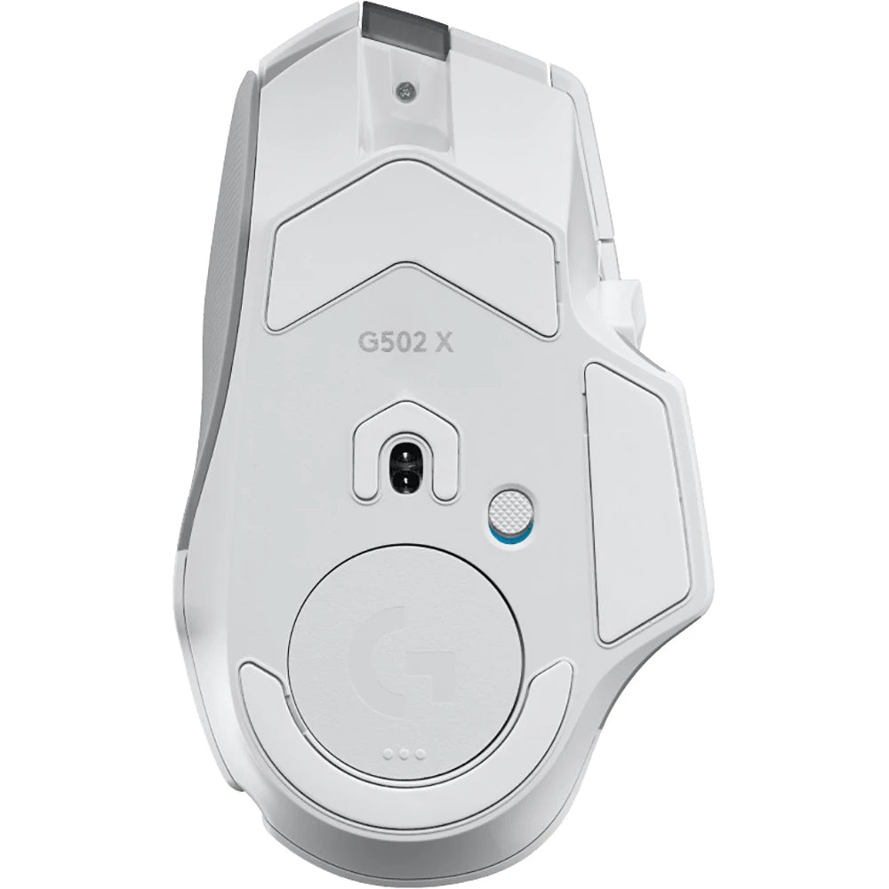 Logitech G502 X Lightspeed Wireless Gaming Mouse, White