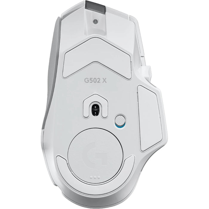 Logitech G502 X Lightspeed Wireless Gaming Mouse, White