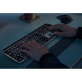 Logitech MX Keys S Combo for Mac, Wireless Keyboard, Mouse, Palm Rest - Space Grey