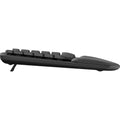 Logitech MK670 Wireless Wave Keyboard and Mouse Combo in Graphite