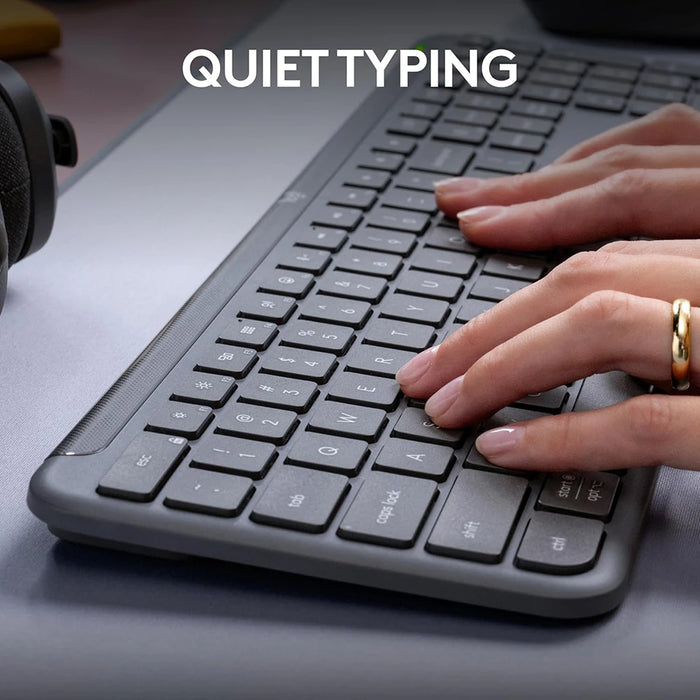 Logitech K950 Wireless Signature Slim Keyboard in Graphite