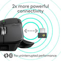 Logitech MX Master 4 Ergonomic Wireless Mouse in Black