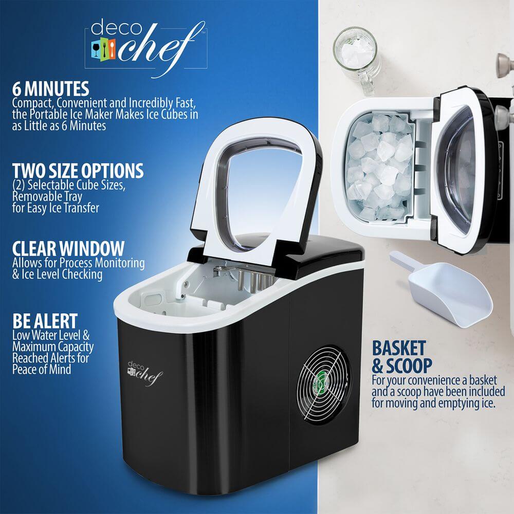 Deco Chef Ice Maker Features