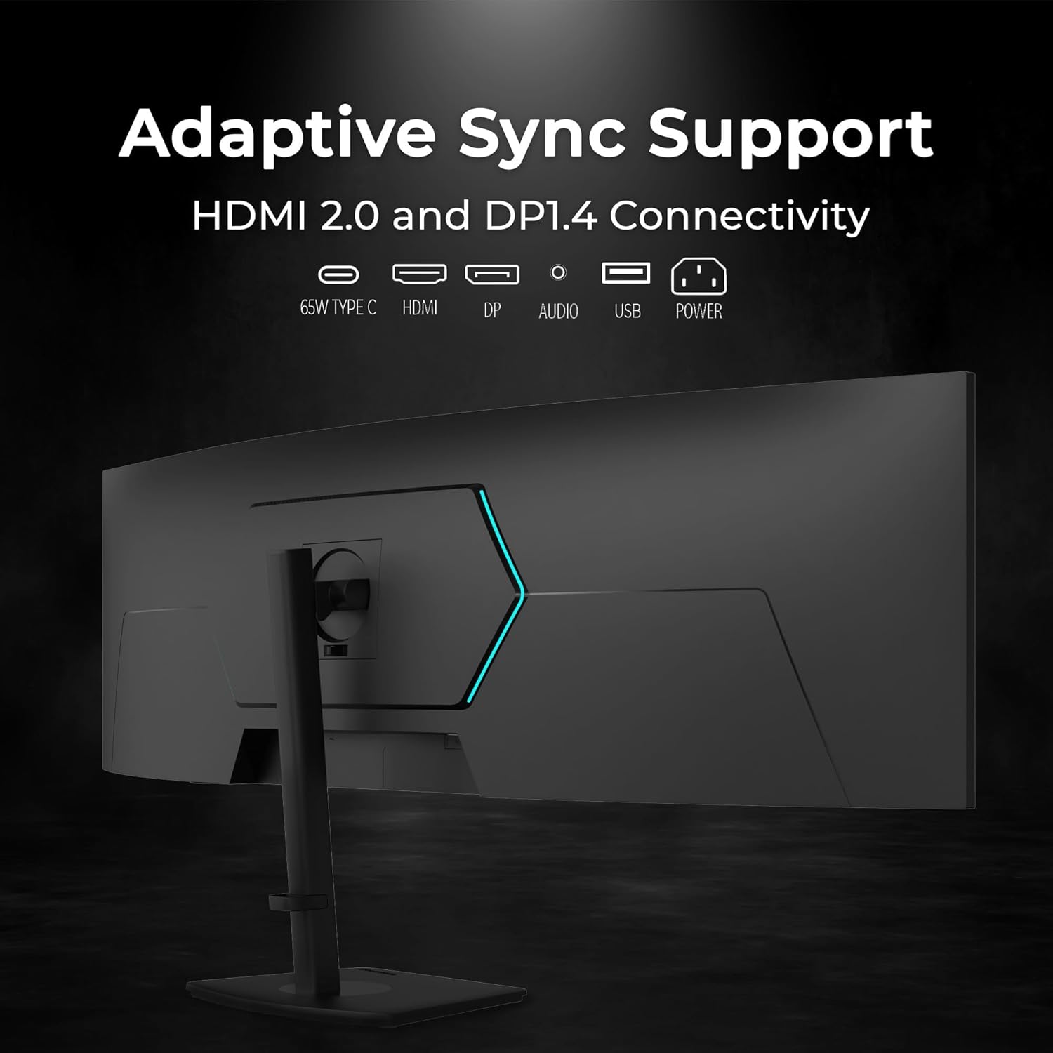 Deco Gear 49" Curved 5K Display | DQHD 120Hz Ultrawide Monitor