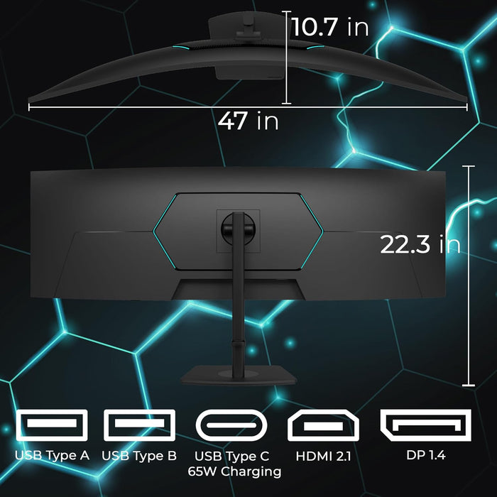 Deco Gear 49” 165 Hz Monitor