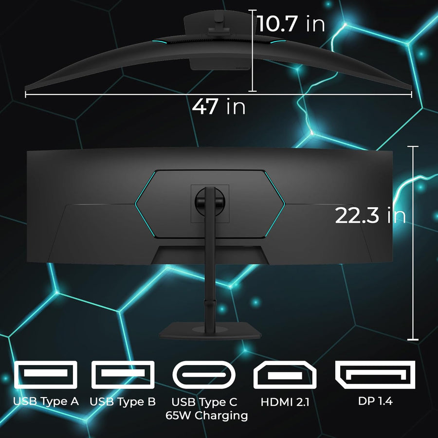 Deco Gear 49” 165 Hz Monitor