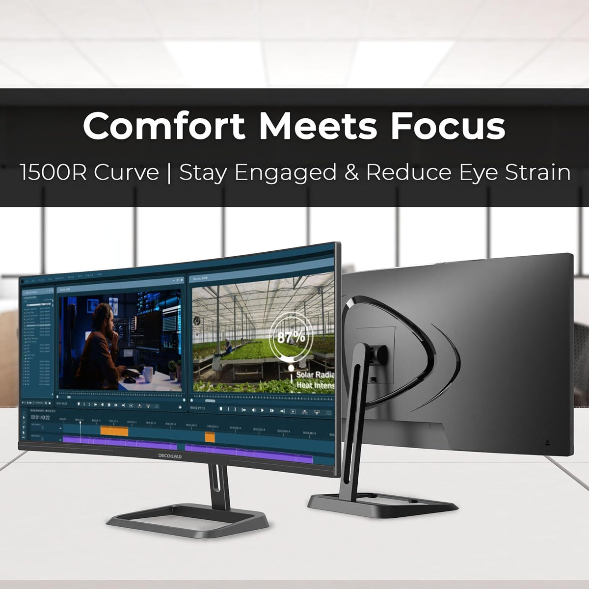 Deco Gear 34” Business Monitor