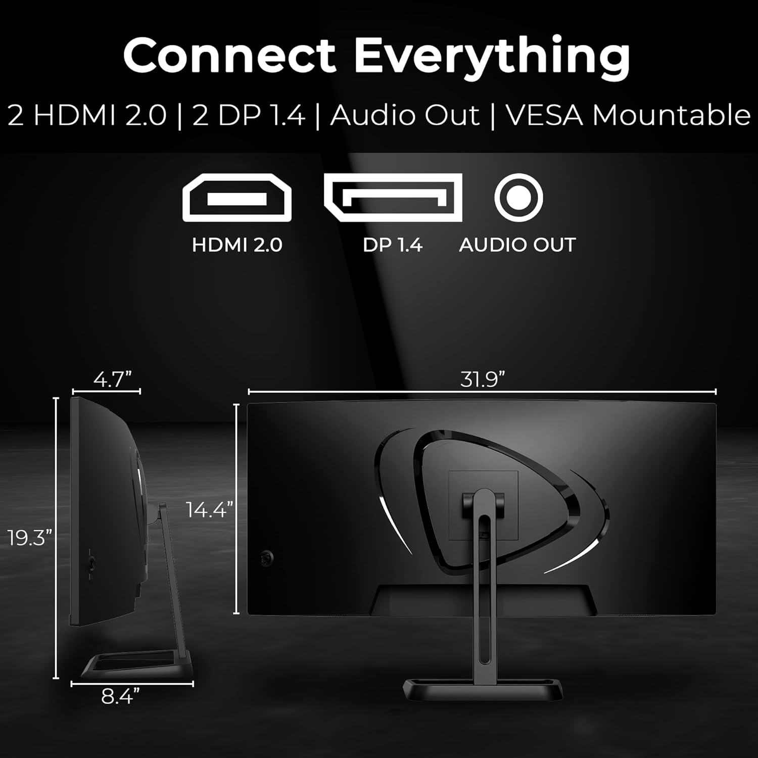 Deco Gear 34” Business Monitor