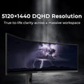 Deco Gear 49” Curved 240Hz R1000 Monitor