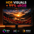 Deco Gear 27” 240 Hz Curved Monitor
