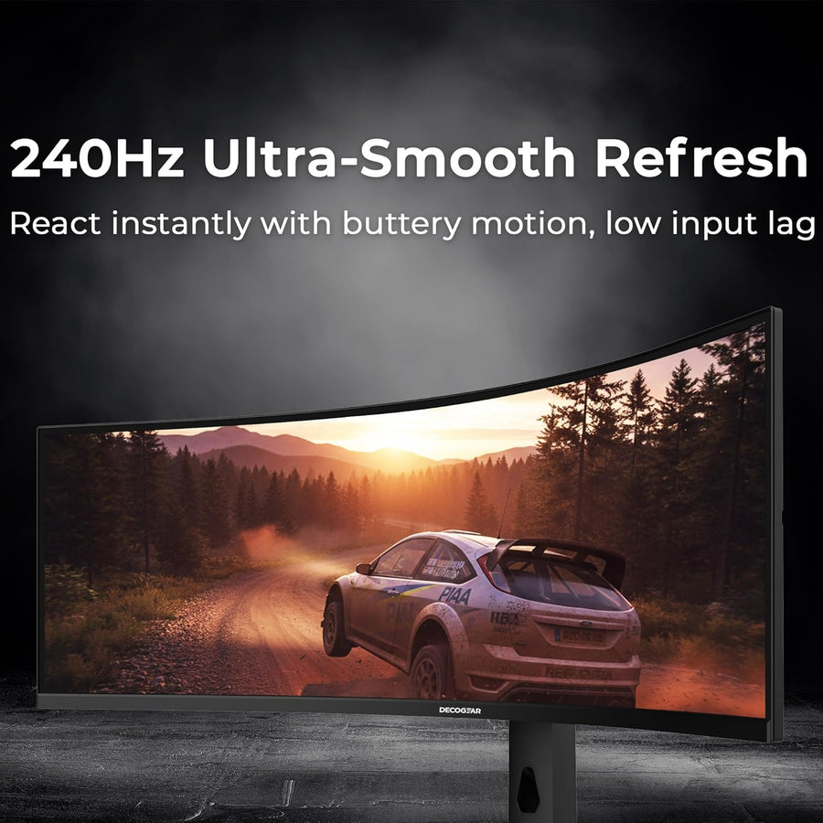 Deco Gear 49” Curved 240Hz R1000 Monitor