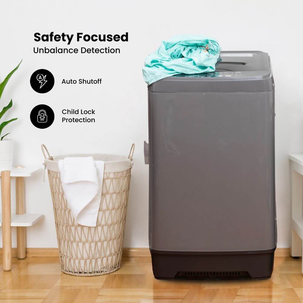 Title: The COMFEE' 1.8 Cu. ft. LED Portable Washing Machine Will