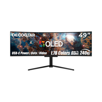 Deco Gear 49” 240 Hz OLED Monitor