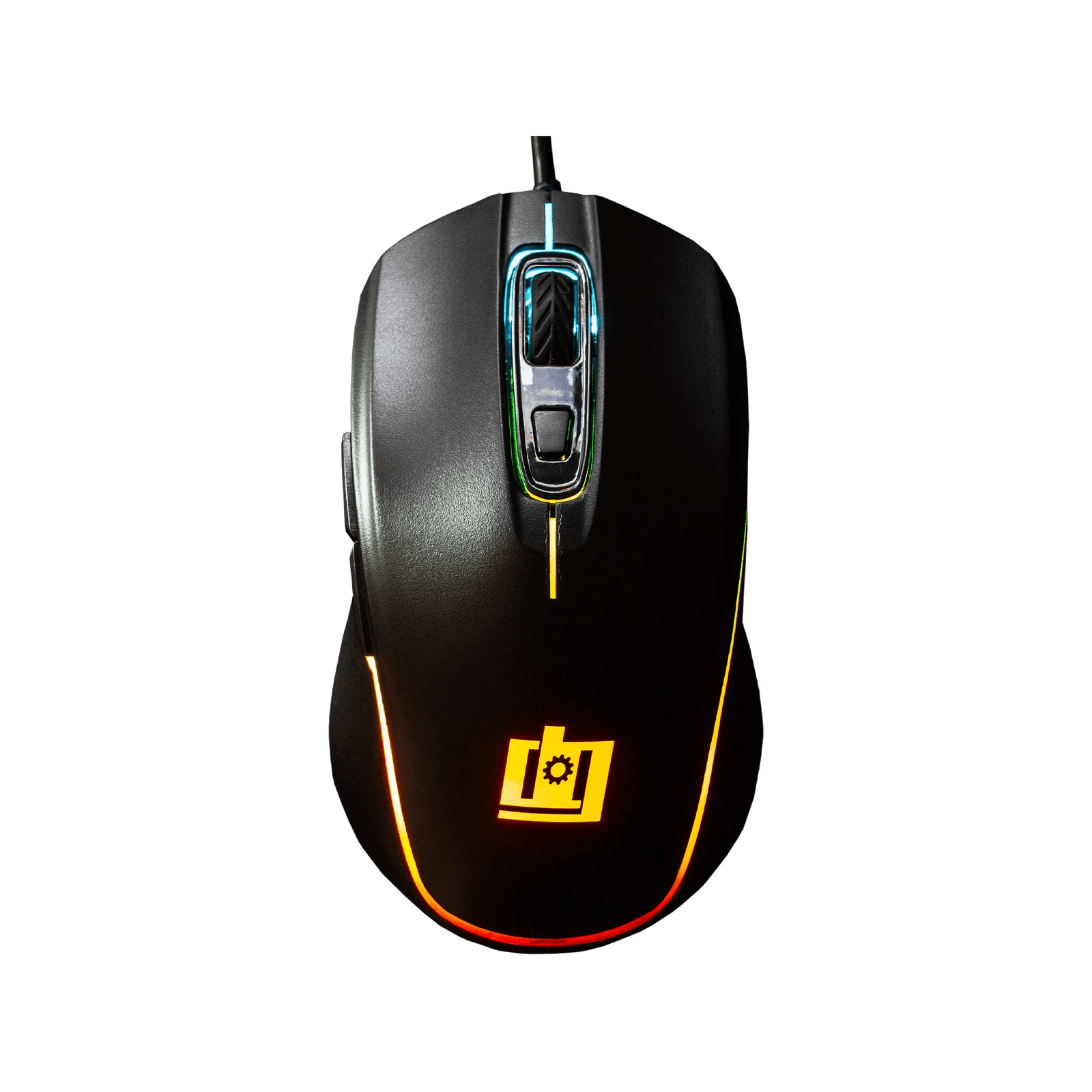 Deco Gear Mouse Gaming Cablato RGB – 800-5000 DPI, 6 Pulsanti, Ergonomico