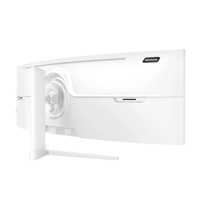 Deco Gear 49" Curved Ultrawide White Monitor