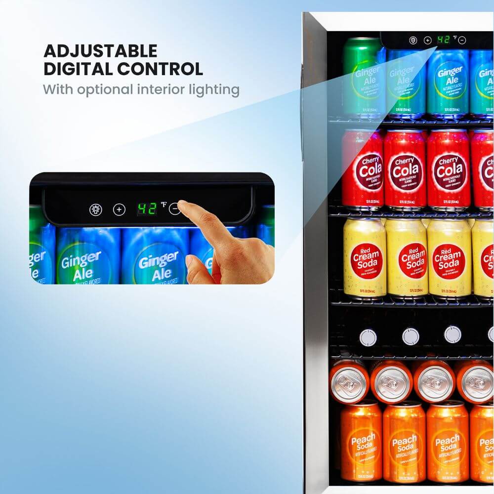 Best Glass Front Mini Refrigerator for Beer, Wine, and Snacks