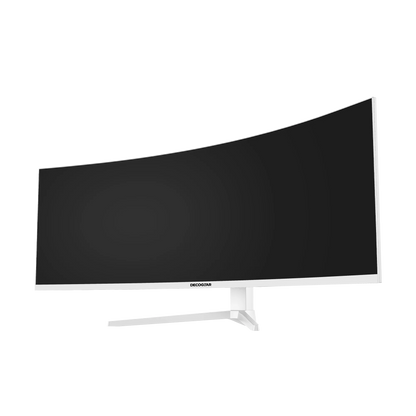 Deco Gear 49" White Curved 5K2K Ultrawide Gaming Monitor