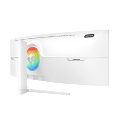 Deco Gear 49" White Curved 5K2K Ultrawide Gaming Monitor