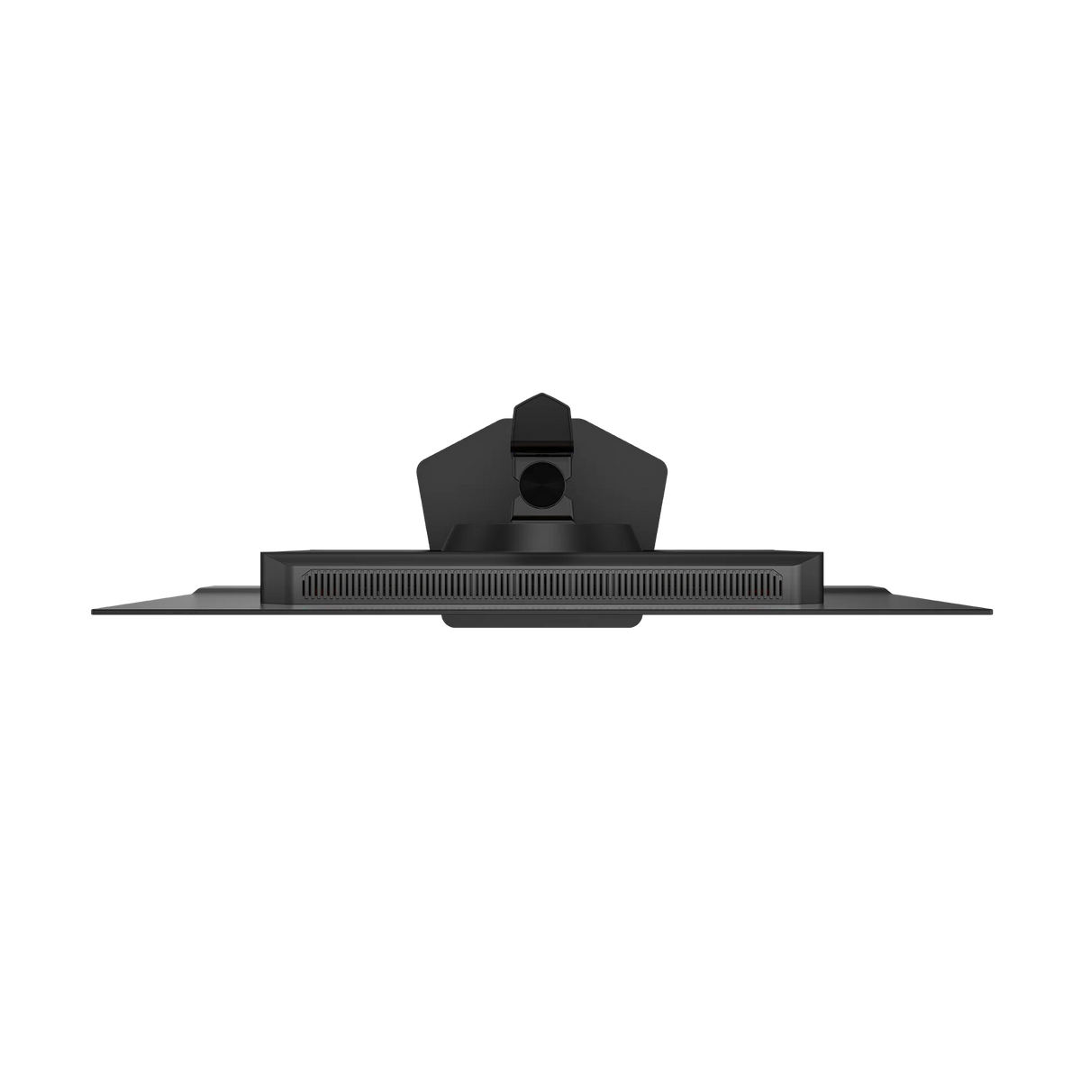 Deco Gear 27″ OLED Monitor, top view showing the thin panel and the stand