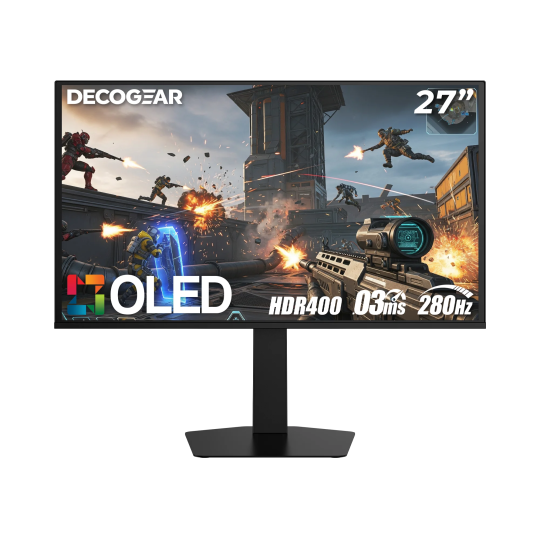 Deco Gear 27” OLED Monitor - Open Box