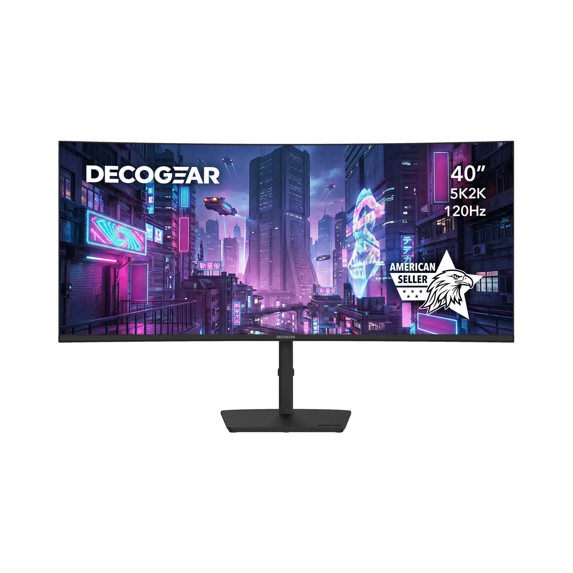 Deco Gear 40” Curved 5K2K IPS Monitor - Open Box