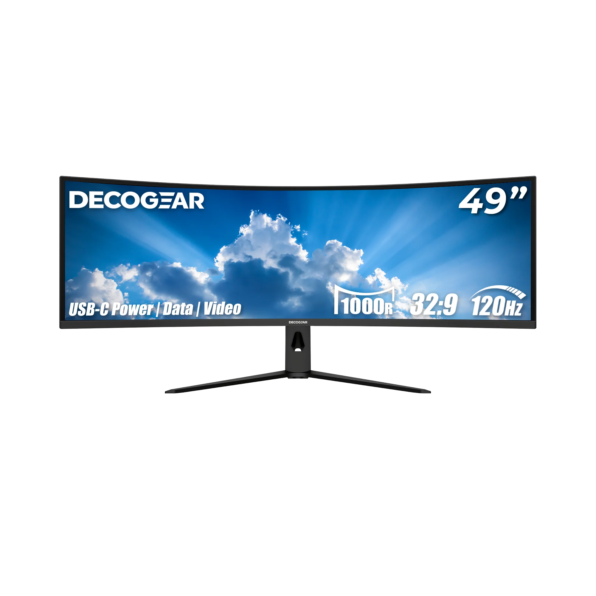 Deco Gear 49” Curved 120Hz R1000 Monitor