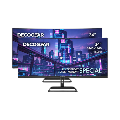 Deco Gear 34” 180Hz Monitor