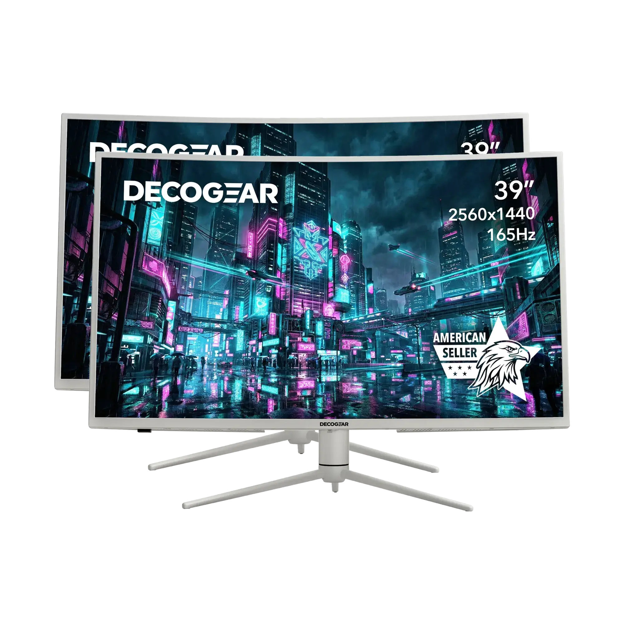 Deco Gear 39” White Monitor