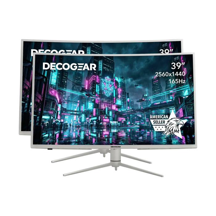 Deco Gear 39” White Monitor