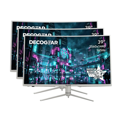 Deco Gear 39” White Monitor