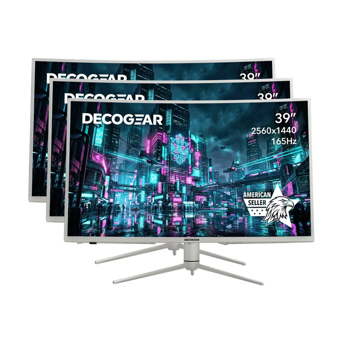 Deco Gear 39” White Monitor